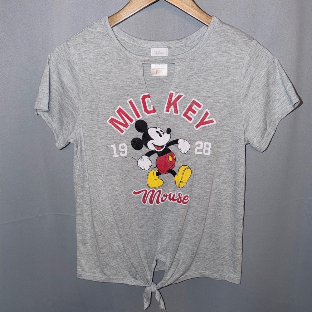 Disney Mickey Mouse Vintage Gray Graphic Tee